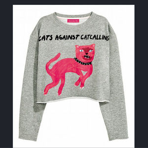 Zara Larsson x H&M Cropped Sweatshirt